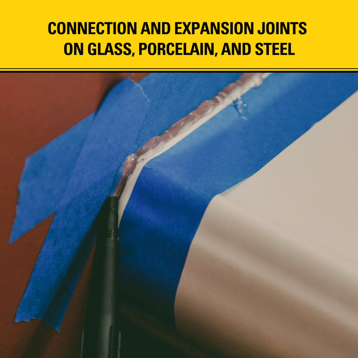 Stanley S421 All Purpose RTV Silicone Sealant (Acetoxy Cure) - MultiColor, 10.1 fl oz