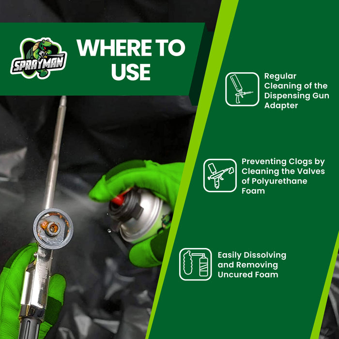 Sprayman Foam Cleaner - "Foam Gun" Cleaner