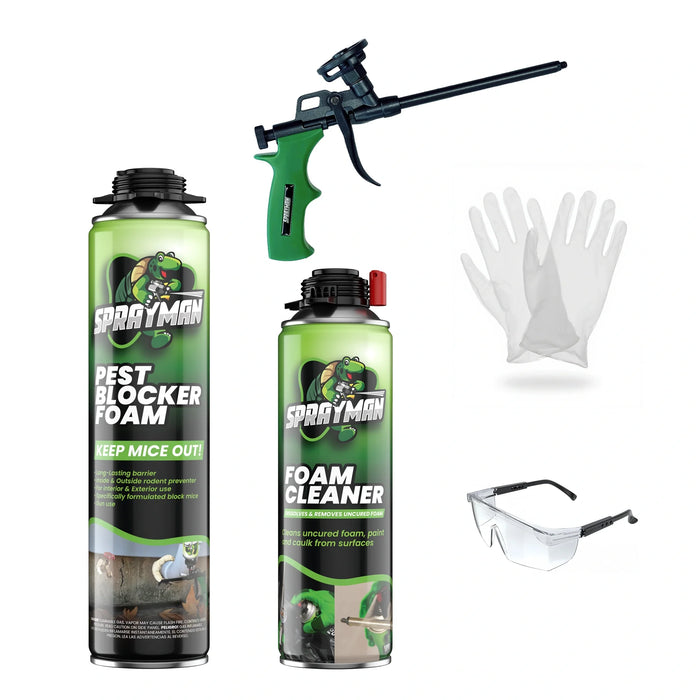 Sprayman Pro Pest Blocker Foam – Gun Foam, 24 oz