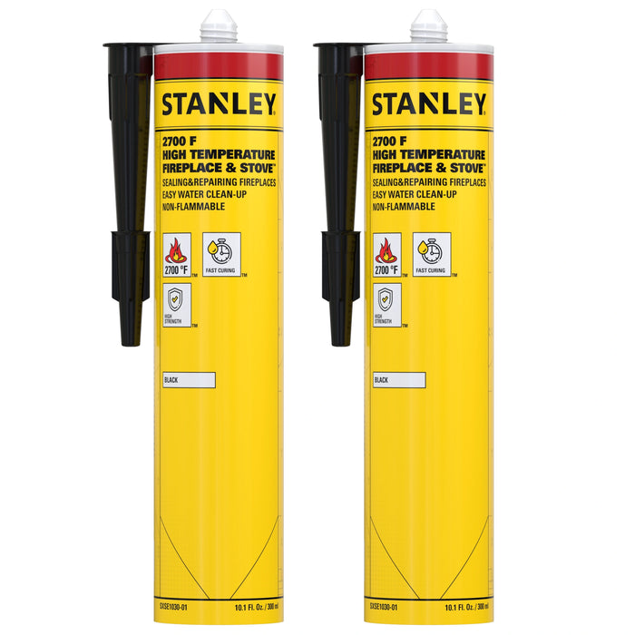 Stanley 2700°F High Temperature Sealant Fireplace & Stove 10.1 fl oz