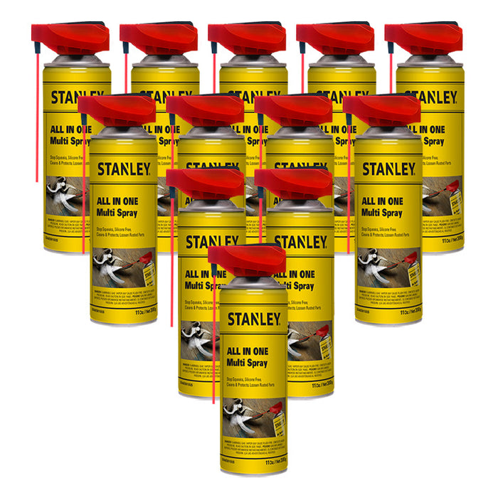 Stanley All In One Multi Spray - Corrosion Inhibitor, Lubricant - 11oz