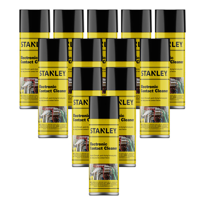 Stanley Electrical Contact Cleaner Spray- Quick-Drying & Non-Conductive, 10.2oz