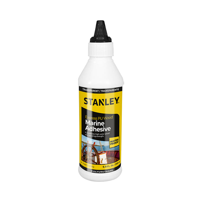 Stanley Express Polyurethane Wood Marine Adhesive - High Resistance, 6.8 fl. oz.