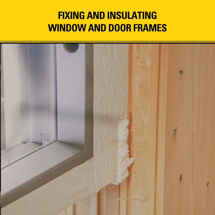 Stanley F993 Pest Blocker Foam Sealant with Straw Adapter, 12 oz