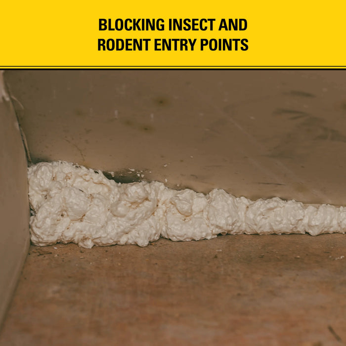 Stanley F993 Pest Blocker Foam Sealant with Straw Adapter, 12 oz