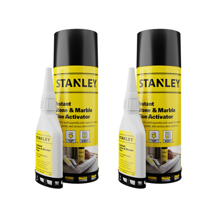 Stanley Instant Stone & Marble Glue - Cyanoacrylate Adhesive