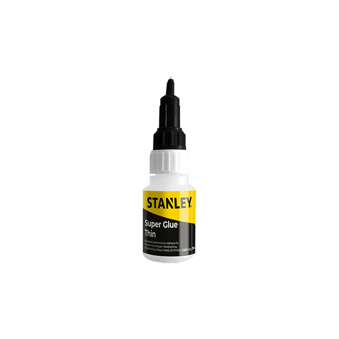 Stanley Super Glue - Versatile CA Glue in Three Viscosities