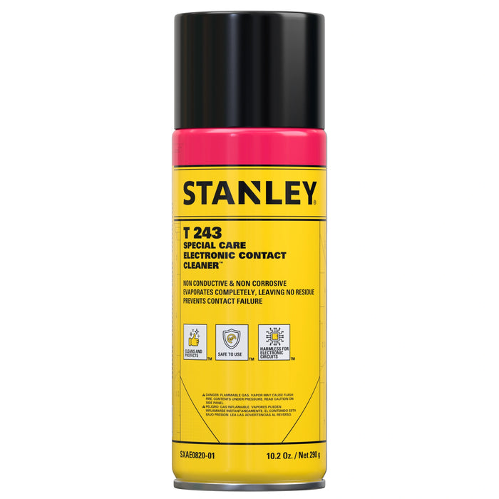 Stanley T243 Special Care Electronic Contact Cleaner Spray, 10.2 oz