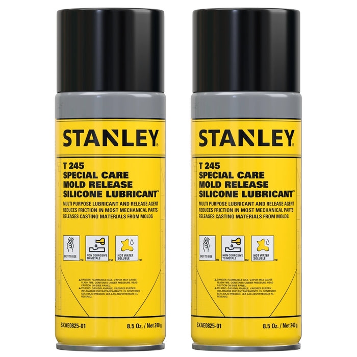 Stanley T245 Special Care Mold Release Silicone Lubricant Spray, 8.5 oz