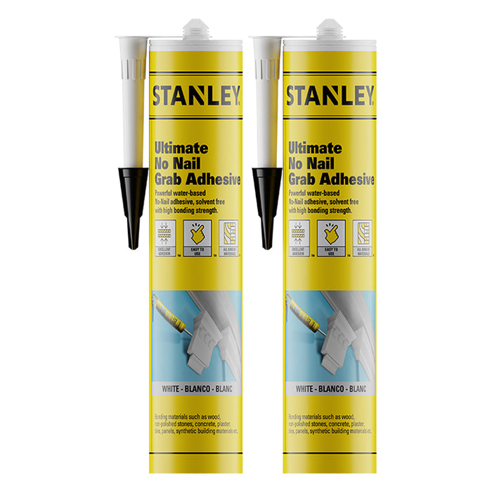 Stanley Ultimate No Nail Liquid Grab Adhesive 10.1oz