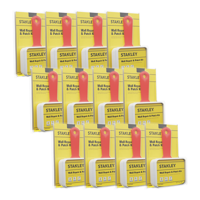Stanley Wall Repair Patch Kit White 9.5oz 280ml 12 Pack