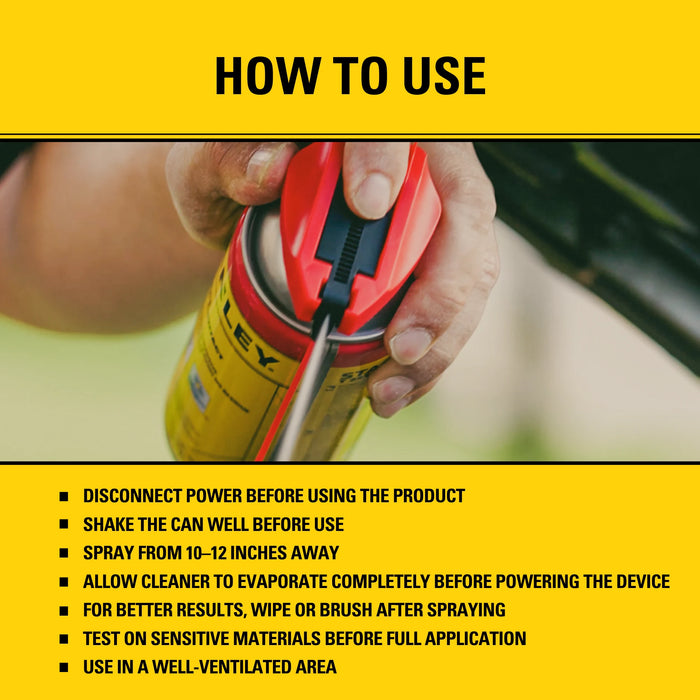 Stanley T243 Special Care Electronic Contact Cleaner Spray, 10.2 oz