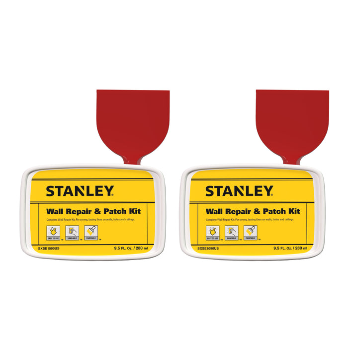 Stanley S552 Wall Repair Patch Kit - White, 9.5 fl oz