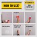 How To Use Stanley Wall Repair Patch Kit 1