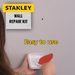 How To Use Stanley Wall Repair Patch Kit 2
