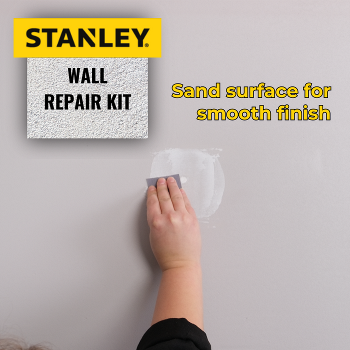 How To Use Stanley Wall Repair Patch Kit 3