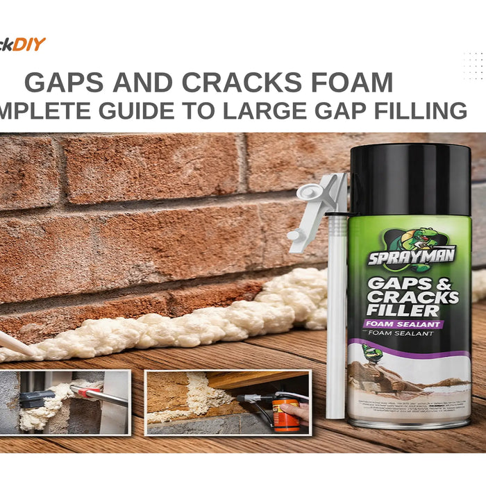 Gaps and Cracks Foam: Complete Guide to Large Gap Filling