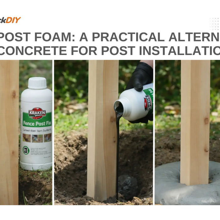 Fence Post Foam: A Practical Alternative to Concrete for Post Installation
