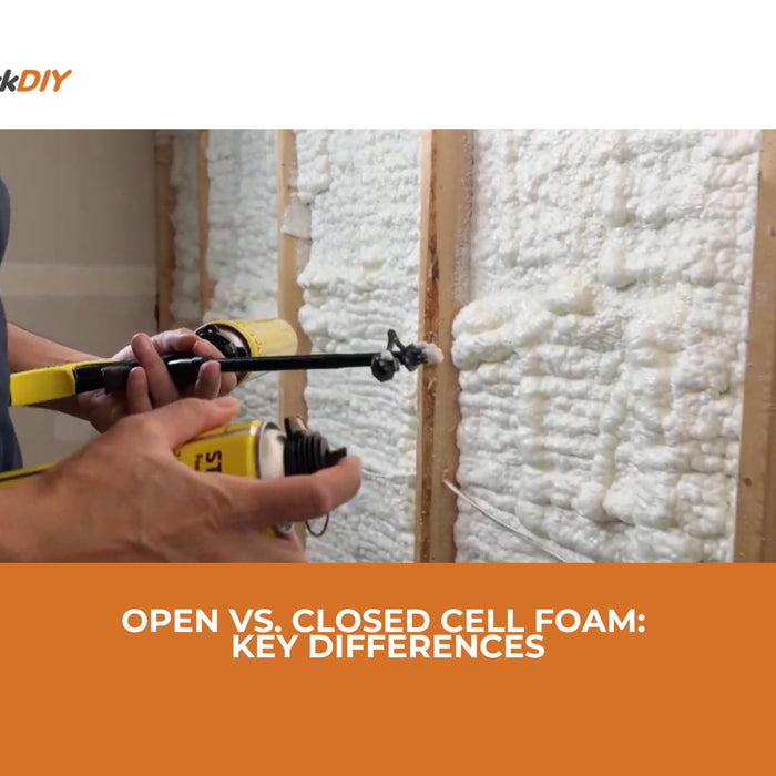 Open vs. Closed Cell Spray Foam