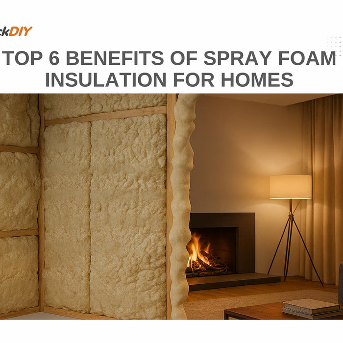 Top 6 Benefits of Spray Foam Insulation for Homes