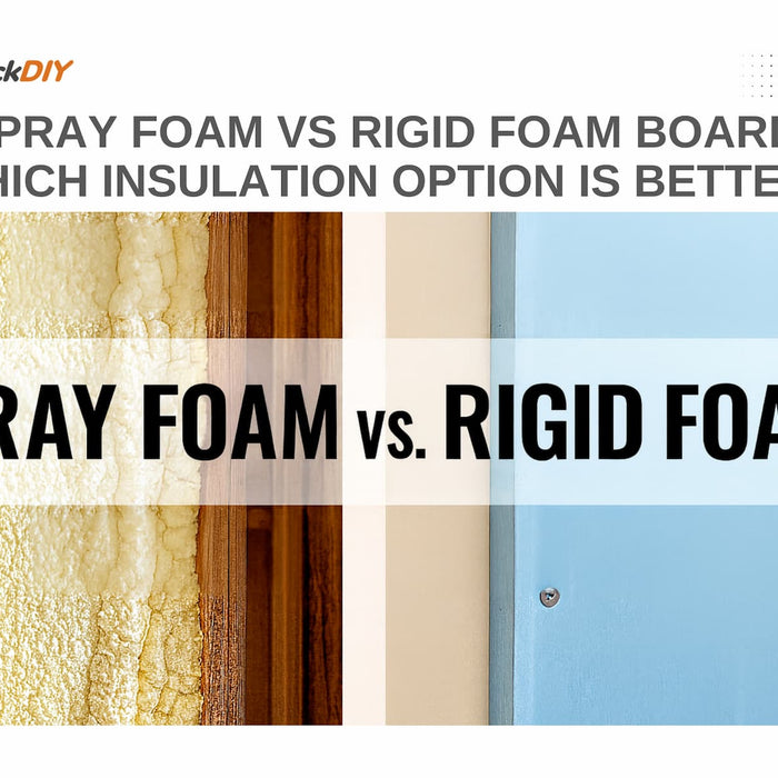 Spray Foam Insulation vs Rigid Foam Board: Which Insulation Option is Better?