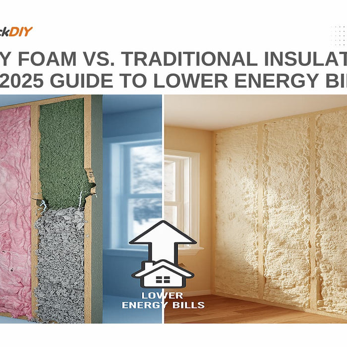 Spray Foam vs. Traditional Insulation: The 2025 Guide to Lower Energy Bills