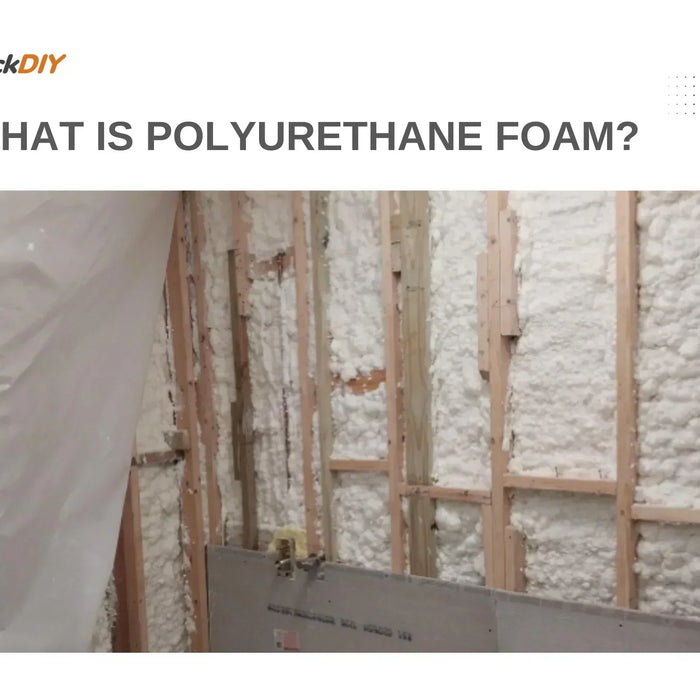 Real-life installation of polyurethane foam in a construction setting, showing its insulation properties and structural benefits.