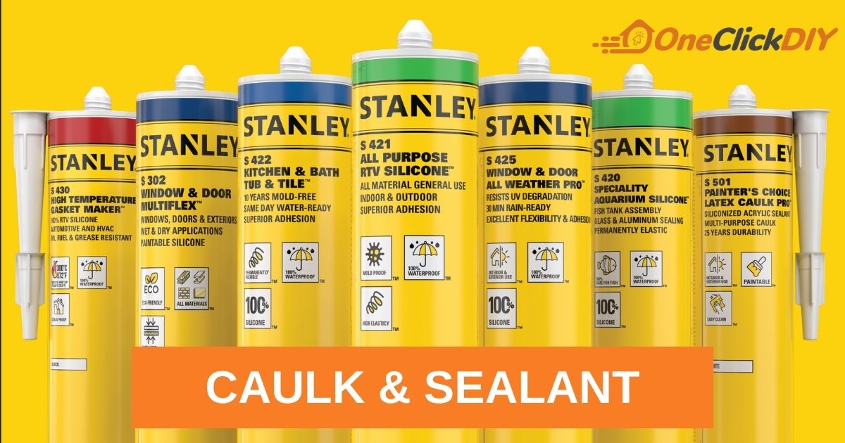 OneClickDIY-Caulk and Sealants