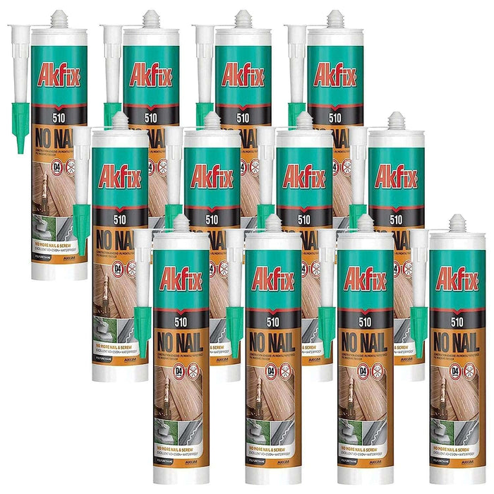 Akfix 510 No Nail Construction Adhesive - 12 Pack