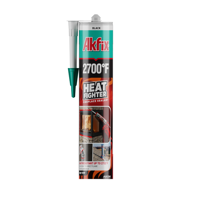 Akfix 2700 Heat Fighter - High Temp Fireplace Sealant