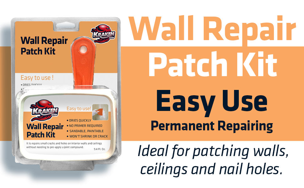 Kraken Bond Wall Repair Patch Kit - Features 1