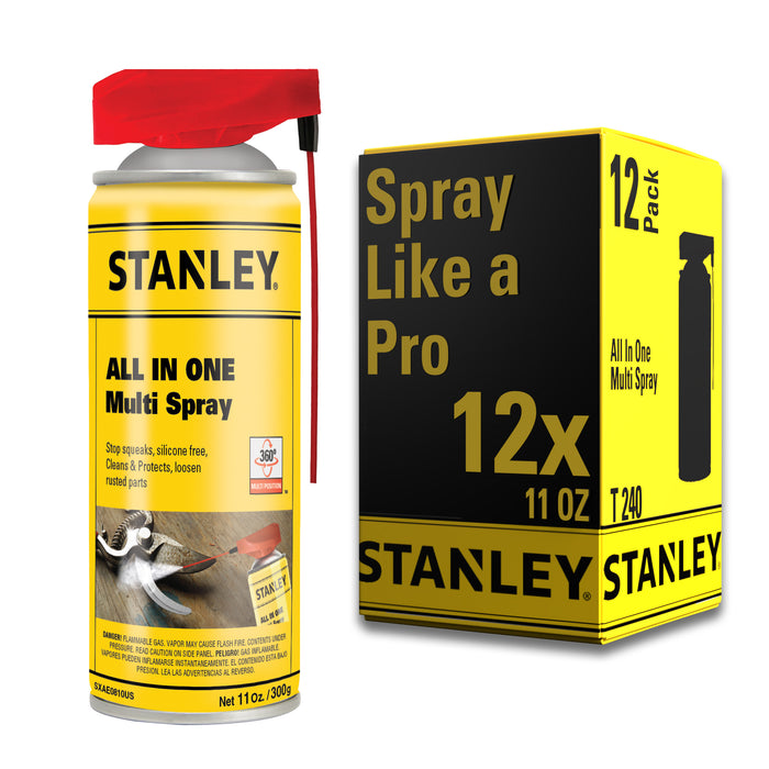 Stanley All In One Multi Spray - Corrosion Inhibitor, Lubricant, 11oz