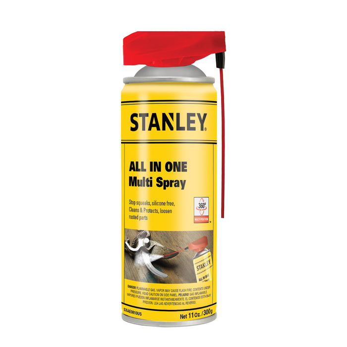 Stanley All In One Multi Spray - Corrosion Inhibitor, Lubricant, 11oz