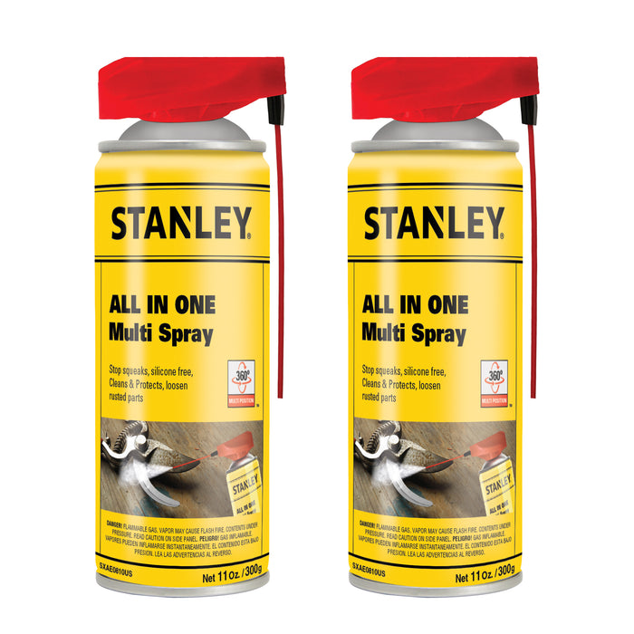 Stanley All In One Multi Spray - Corrosion Inhibitor, Lubricant, 11oz