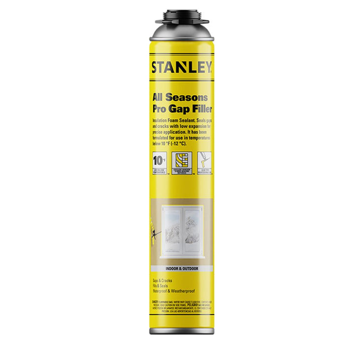 Stanley All Seasons Pro Gap Filler Gun Foam, 24oz