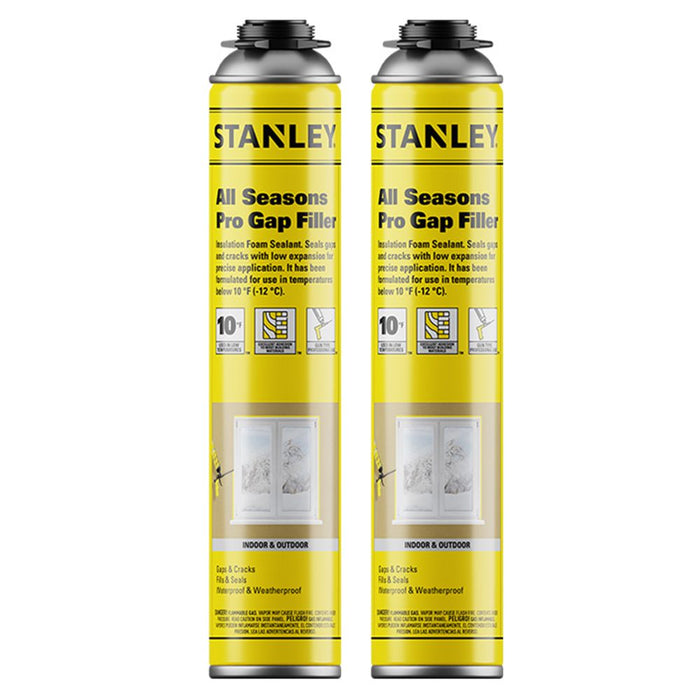 Stanley All Seasons Pro Gap Filler Gun Foam, 24oz