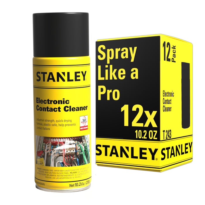 Stanley Electrical Contact Cleaner Spray, 10.2oz