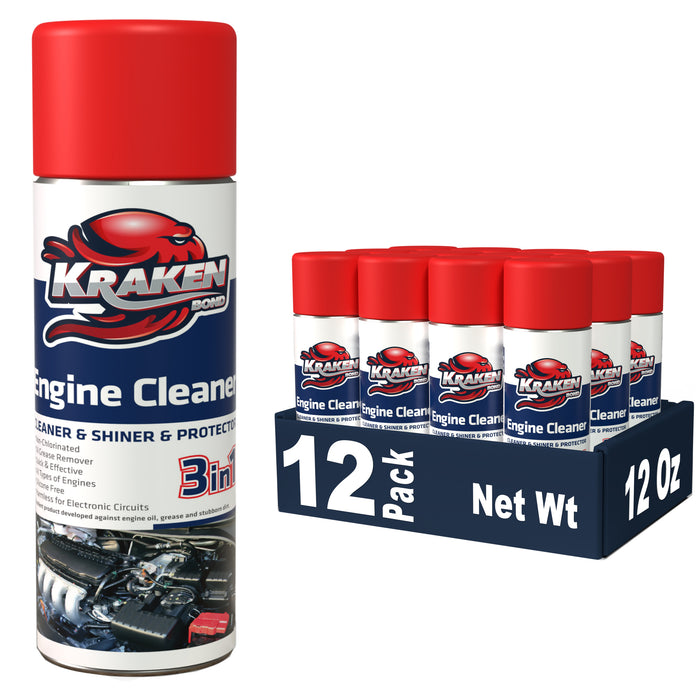 Kraken Bond Engine Cleaner and Degreaser Spray - 12.3 fl oz