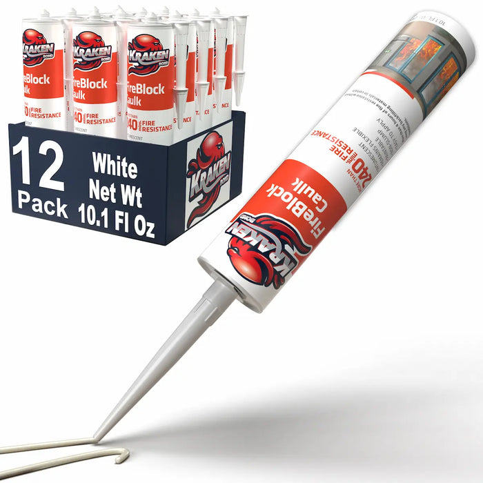 Kraken Bond FireBlock Caulk - 12 Tube