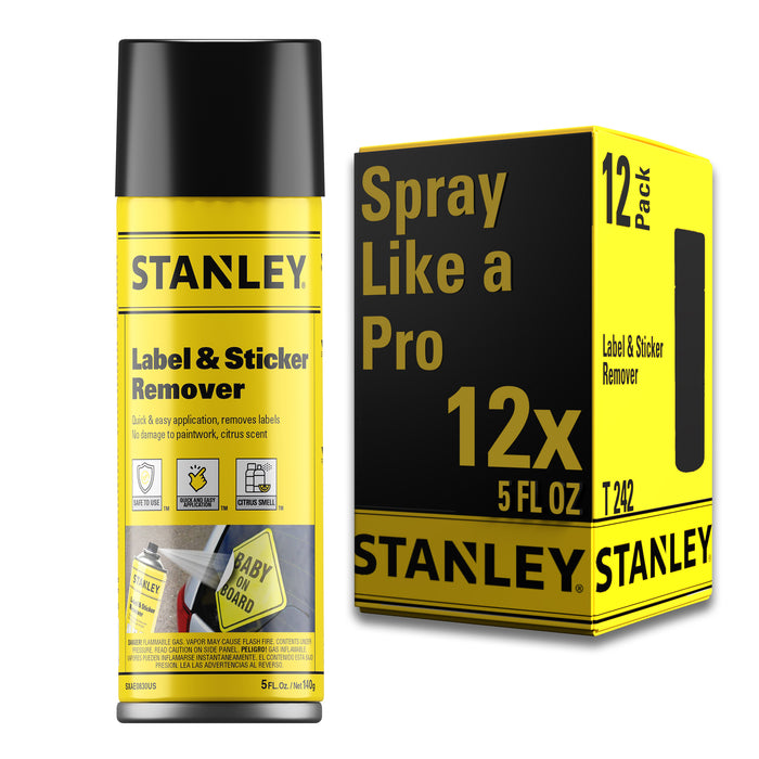 Stanley Label & Sticker Remover - Adhesive Remover, 5oz