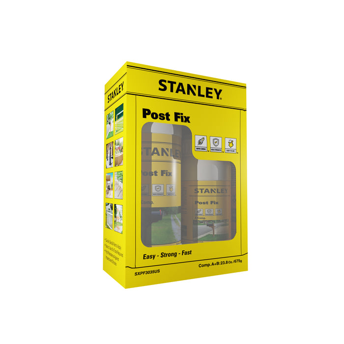 Stanley Post Fix, Fence Post Foam - Rapid Installation Composite, 23.8oz