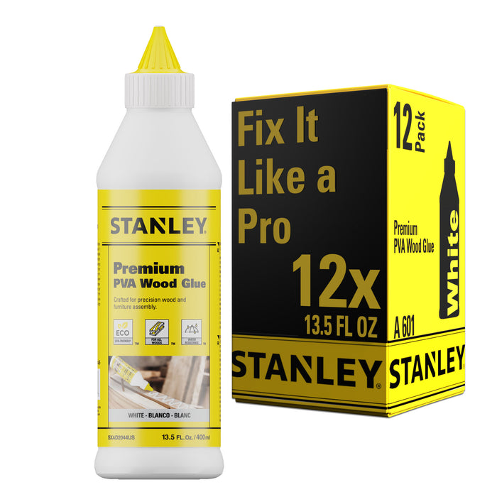 Stanley Premium PVA Wood Glue, 13.5oz