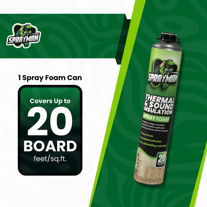 Sprayman Thermal & Sound Insulation Spray Foam