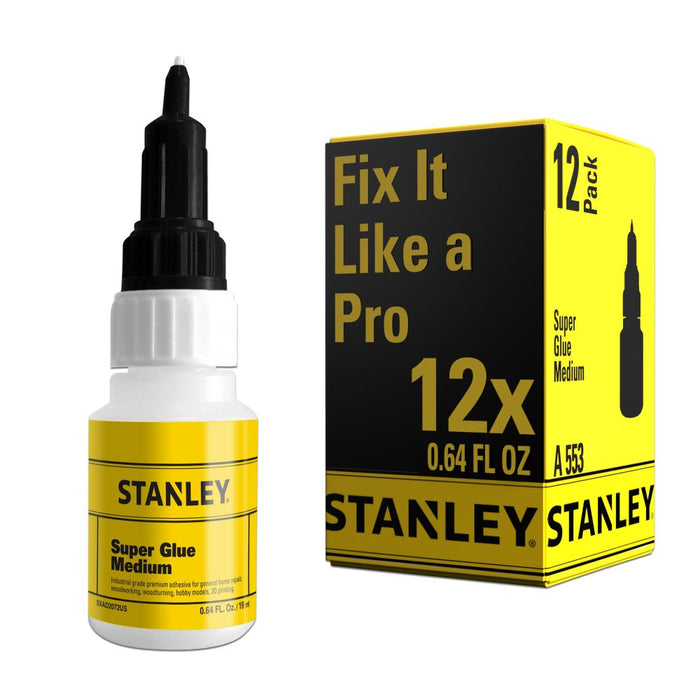 Stanley Super Glue Medium - Quick & Efficient Bonding Solution