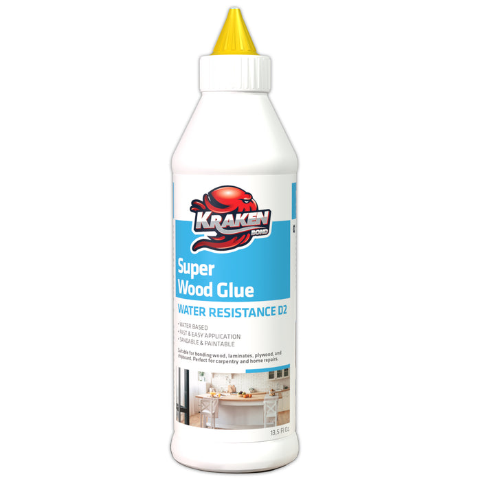 Kraken Bond D2 White PVA Super Wood Glue - 13.5 fl oz