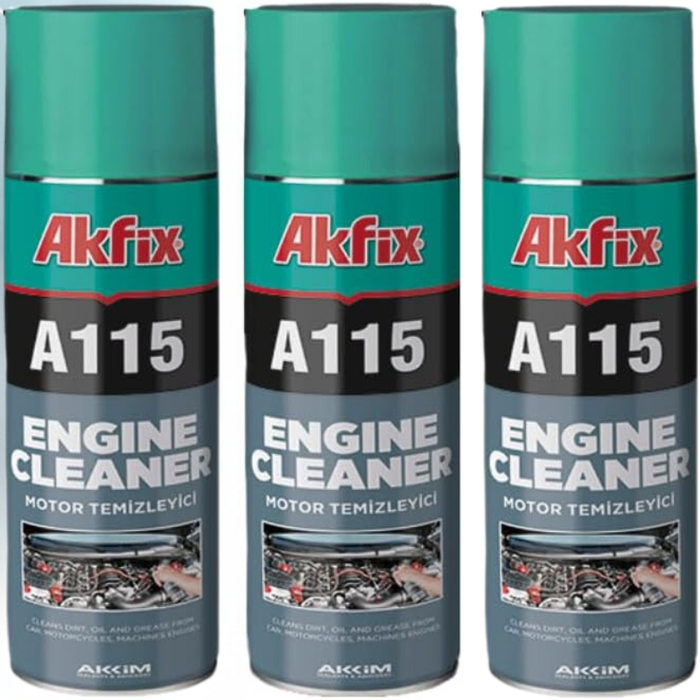 Akfix A115 Engine Cleaner and Degreaser 12 Oz.