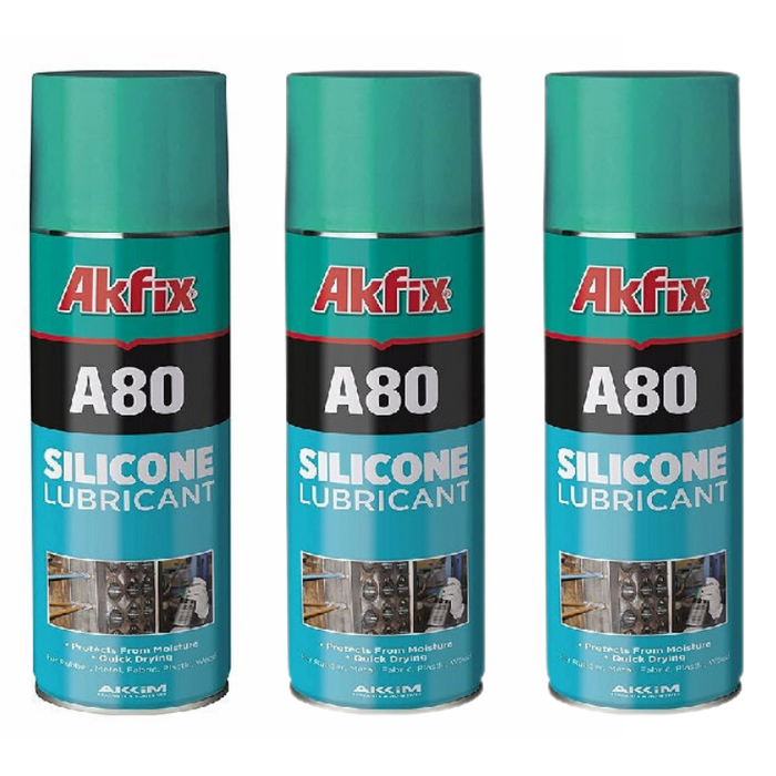 Akfix A80 Silicone Lubricant Spray 13.5 fl oz