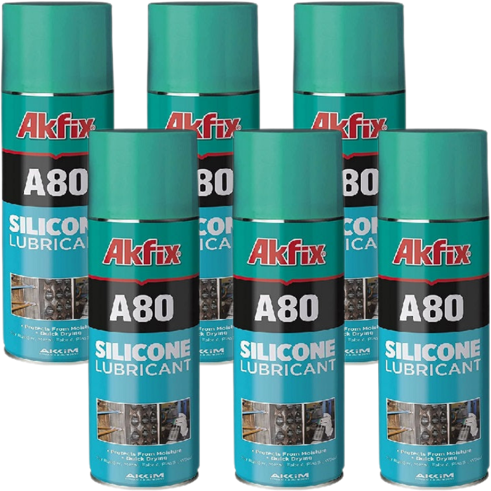 Akfix A80 Silicone Lubricant Spray 13.5 fl oz