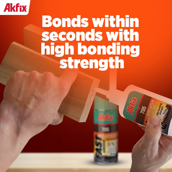 Akfix 705 Superfast Adhesive with Spray Adhesive Activator