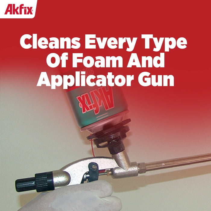 Akfix 800C Insulation Spray Foam Cleaner - 12.3 fl oz